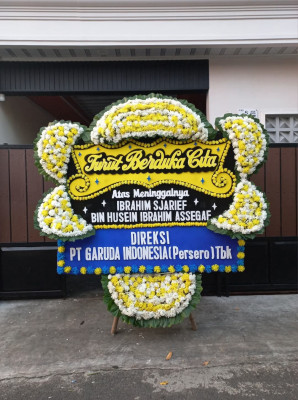 Papan Bunga Duka di Ciputat