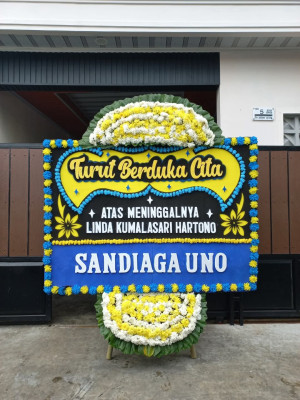 Papan Bunga Duka di Ciputat